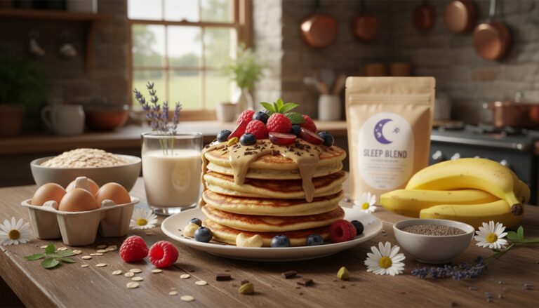 Panquecas Proteicas para Quem Quer Melhorar o Sono