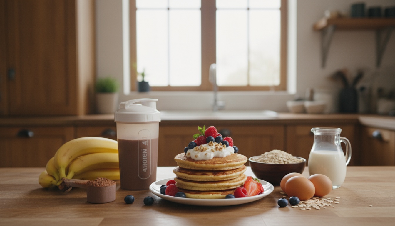 Panquecas Proteicas: A Receita Ideal para Aumentar sua Massa Muscular