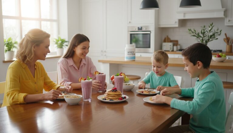 Whey Protein: Uma Abordagem Saudável para Famílias com Crianças