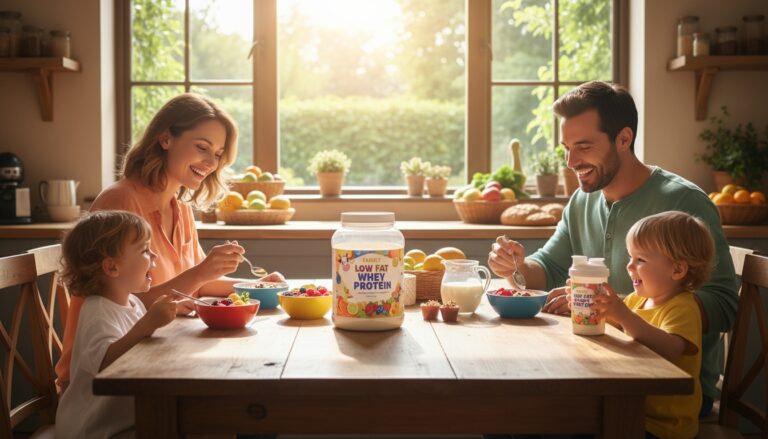 Whey Protein Low Fat: A Escolha Saudável para Famílias com Crianças