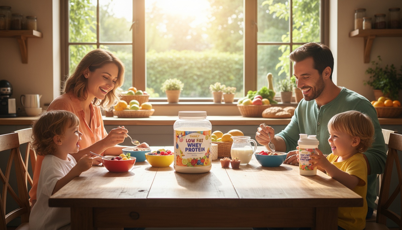 Whey Protein Low Fat: A Escolha Saudável para Famílias com Crianças