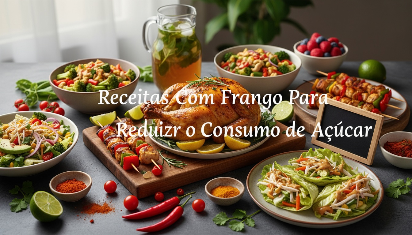 Receitas Com Frango Para Reduzir o Consumo de Açúcar