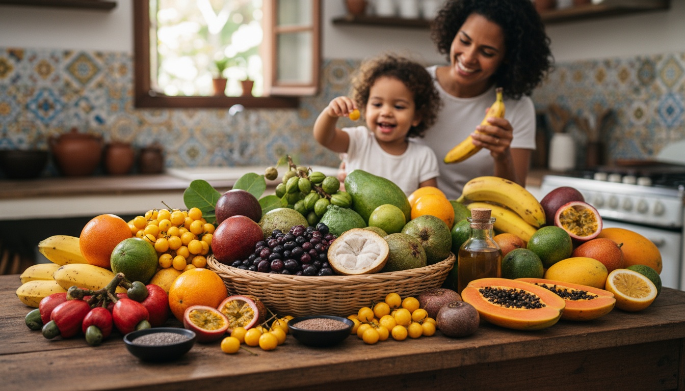 Superalimentos Brasileiros para Famílias com Crianças