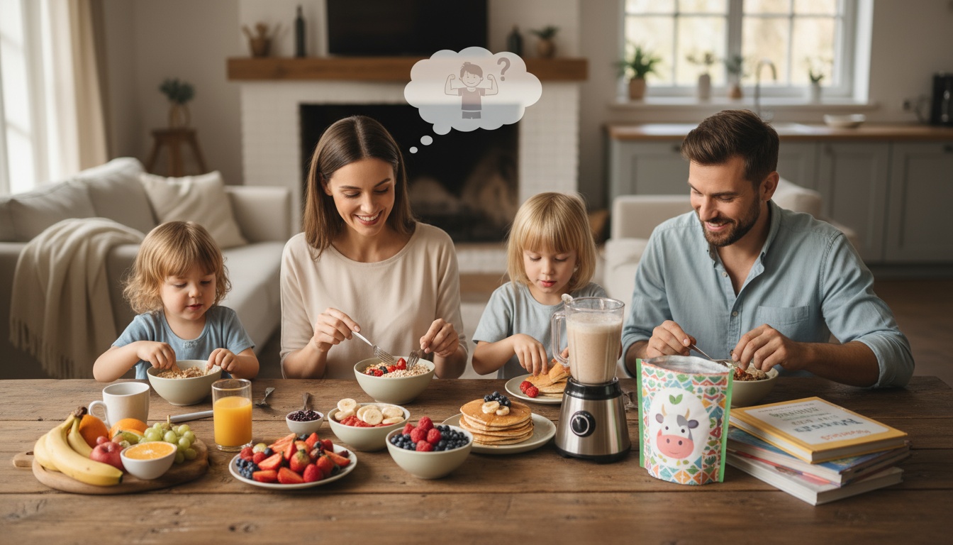 Whey Protein Engorda? O Que Famílias com Crianças Precisam Saber