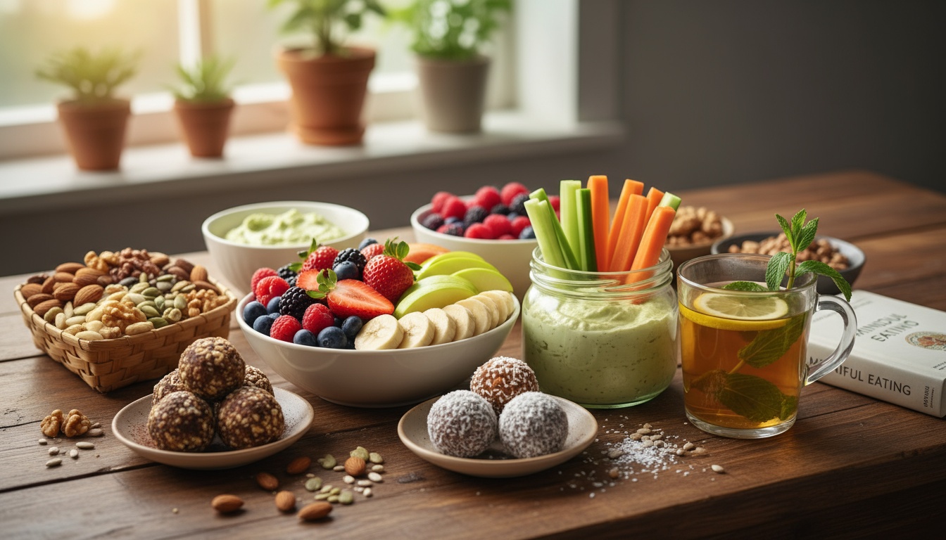 Snacks Saudáveis para Quem Sofre com Ansiedade