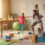 Treinos em Casa para Famílias com Crianças: Divirta-se e Emagreça Juntos