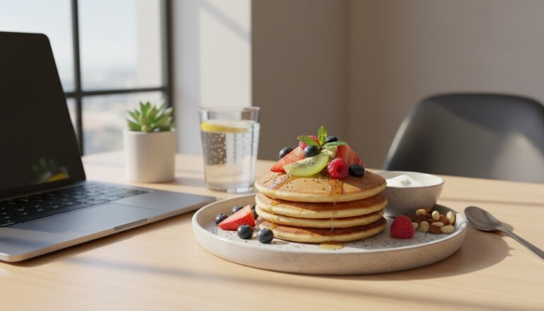 Panquecas Proteicas: A Energia que Você Precisa no Trabalho