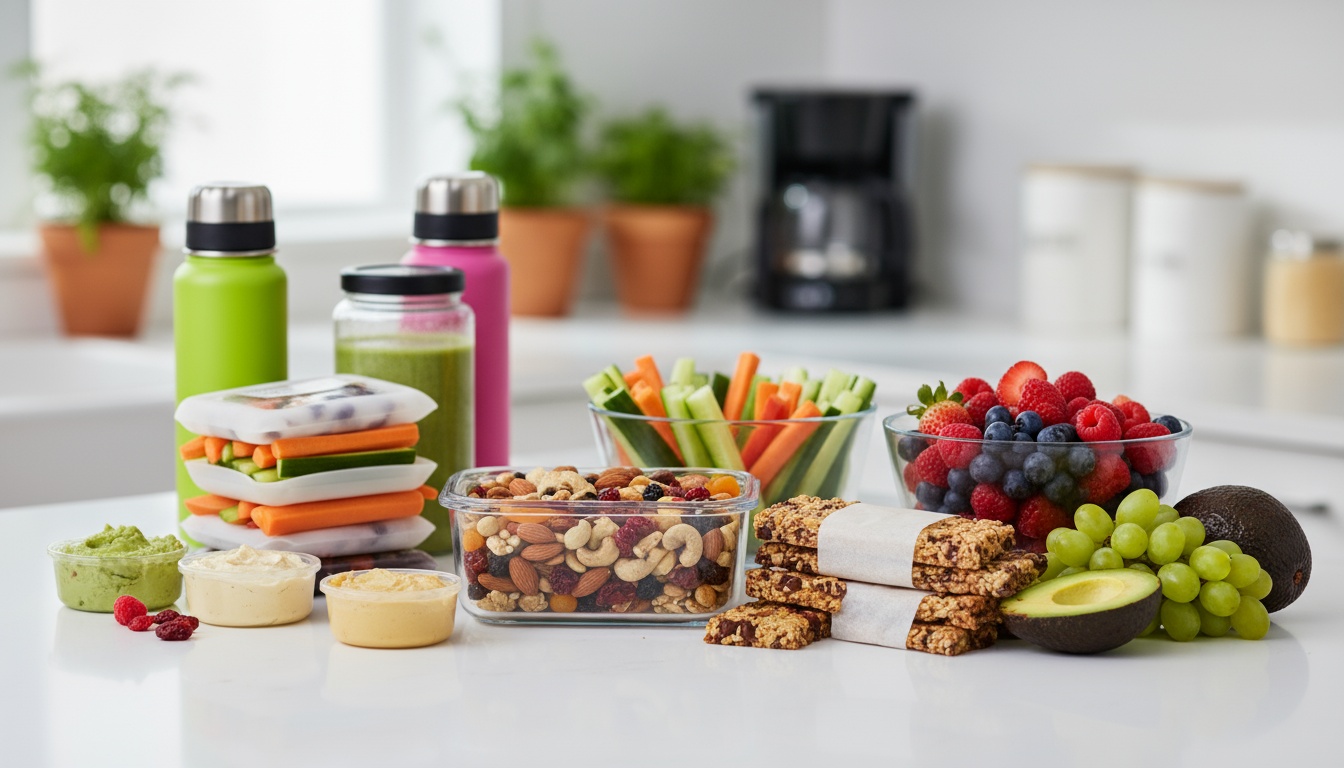 Lanches Saudáveis para Quem Tem Rotina Corrida