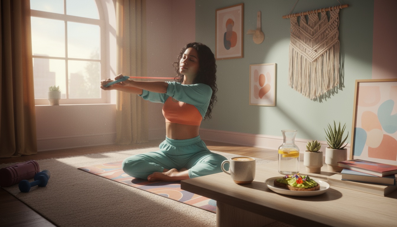 Treinos em Casa para Autocuidado e Bem-Estar: Transforme sua Rotina
