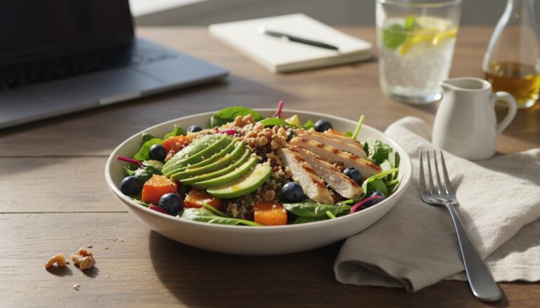 Refeições Rápidas e Nutritivas para Foco e Produtividade