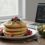 Panquecas Proteicas: O Segredo para Foco e Produtividade