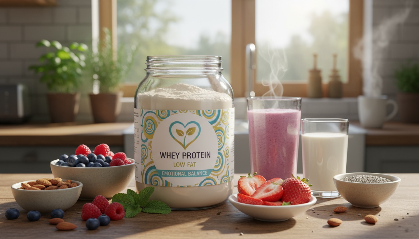 Whey Protein Low Fat para Quem Busca Equilíbrio Emocional