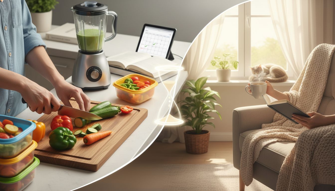 Produtividade e Descanso: O Caminho para Recomeçar Hábitos Saudáveis