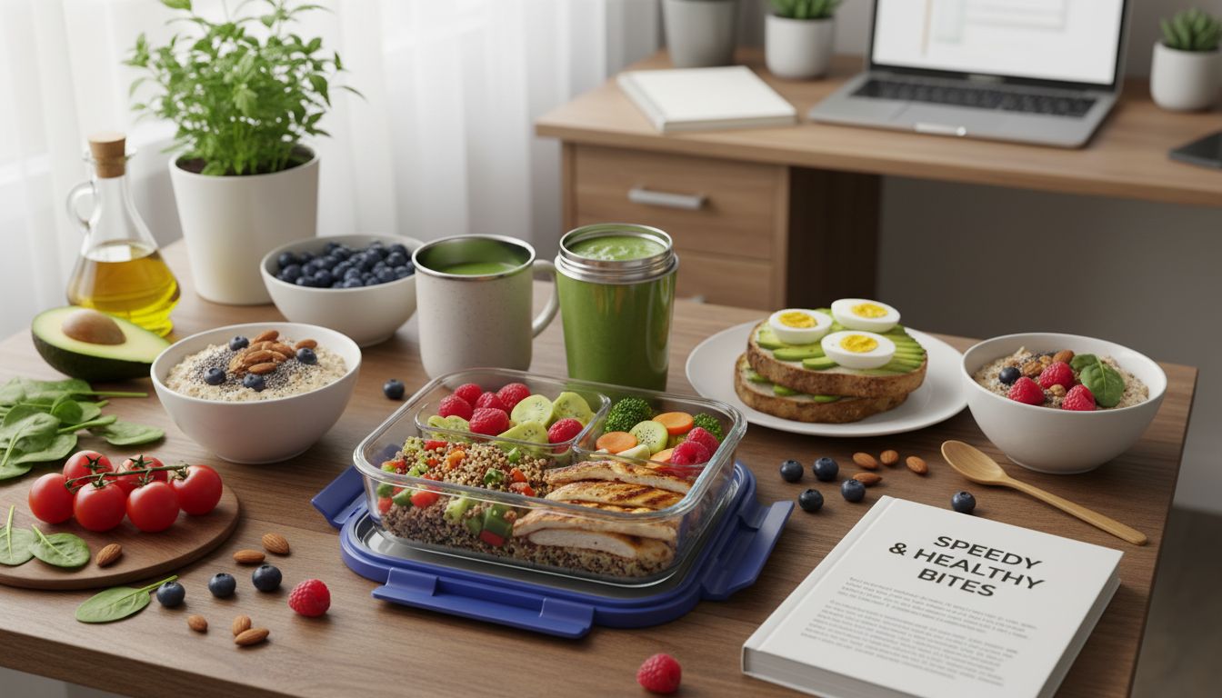 Refeições Rápidas e Nutritivas para Melhorar sua Alimentação no Trabalho