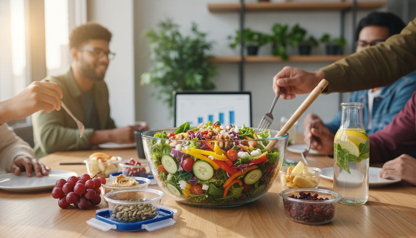 Pequenos Hábitos Positivos para Melhorar a Alimentação no Trabalho
