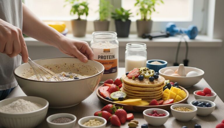 Panquecas Proteicas: O Combustível Ideal para Quem Treina na Academia