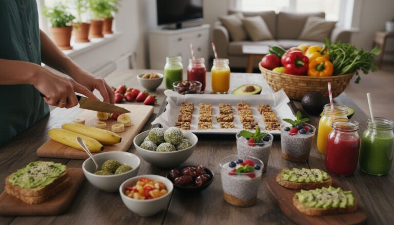 Lanches Saudáveis para Aumentar Sua Energia no Dia a Dia