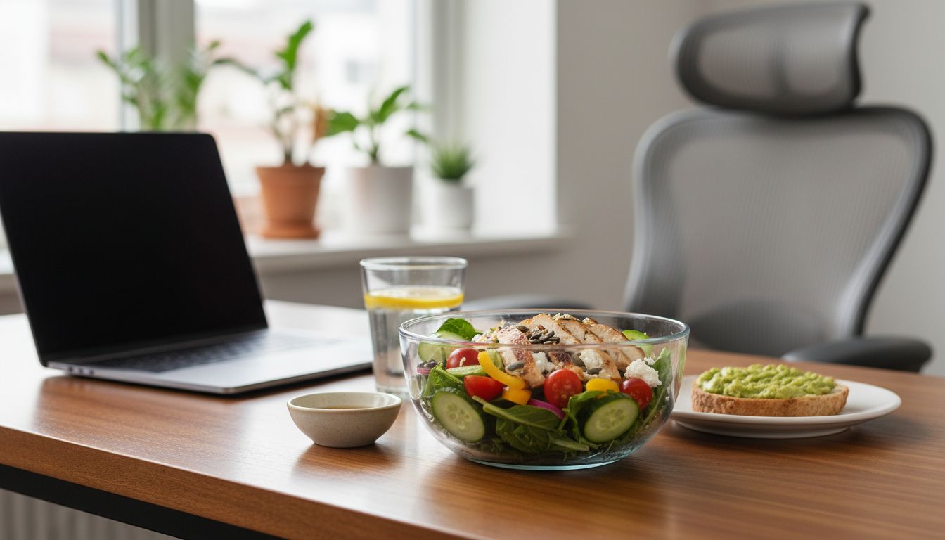 Produtividade e Descanso: Como Melhorar sua Alimentação no Trabalho